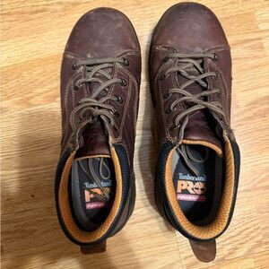 Timberland PRO Women’s Dark Brown Leather Boots Sz 9
